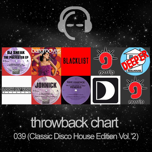  Traxsource  Throwback Thursday Chart 039 Classic  Disco House  Edition Vol 2 on Traxsource 