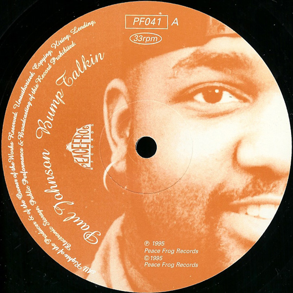 (CD)Bump Talkin'／Paul Johnson Paul Johnson - Bump Talkin' on Traxsource
