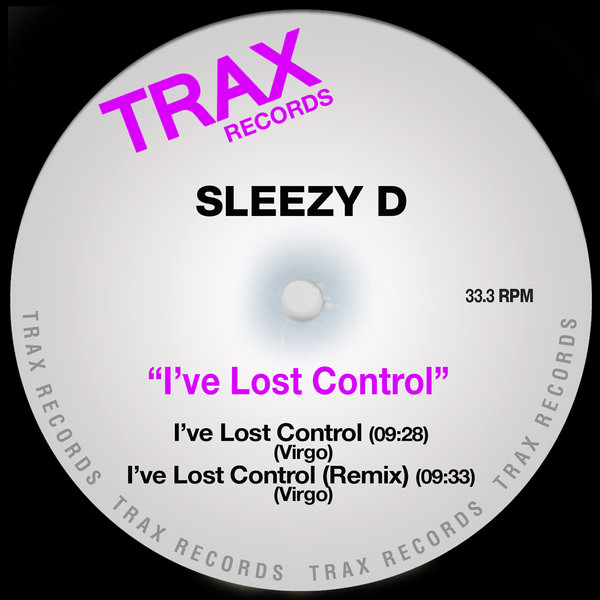 sleezy d i ve lost control 販売 レコード